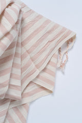 Girit Salmon Cotton Linen Towel